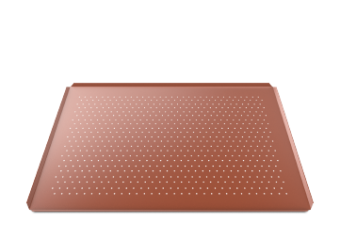 Противень алюминиевый 600х400х9 Unox TG415 силикон перф